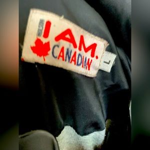 Vintage Molson “I AM CANADIAN” jacket size L